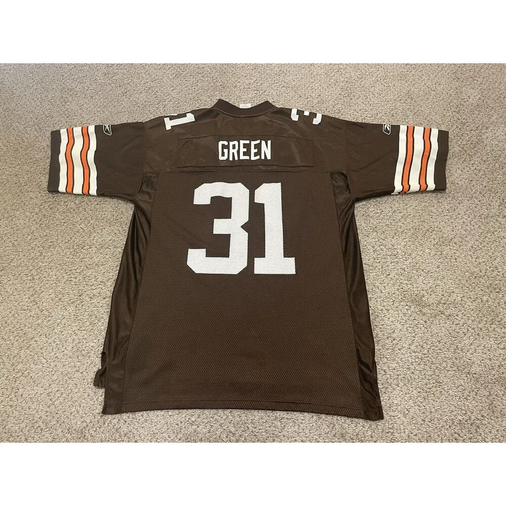 VTG Y2K Cleveland Browns William Green Jersey NFL Football Mens Sz Large Reebok